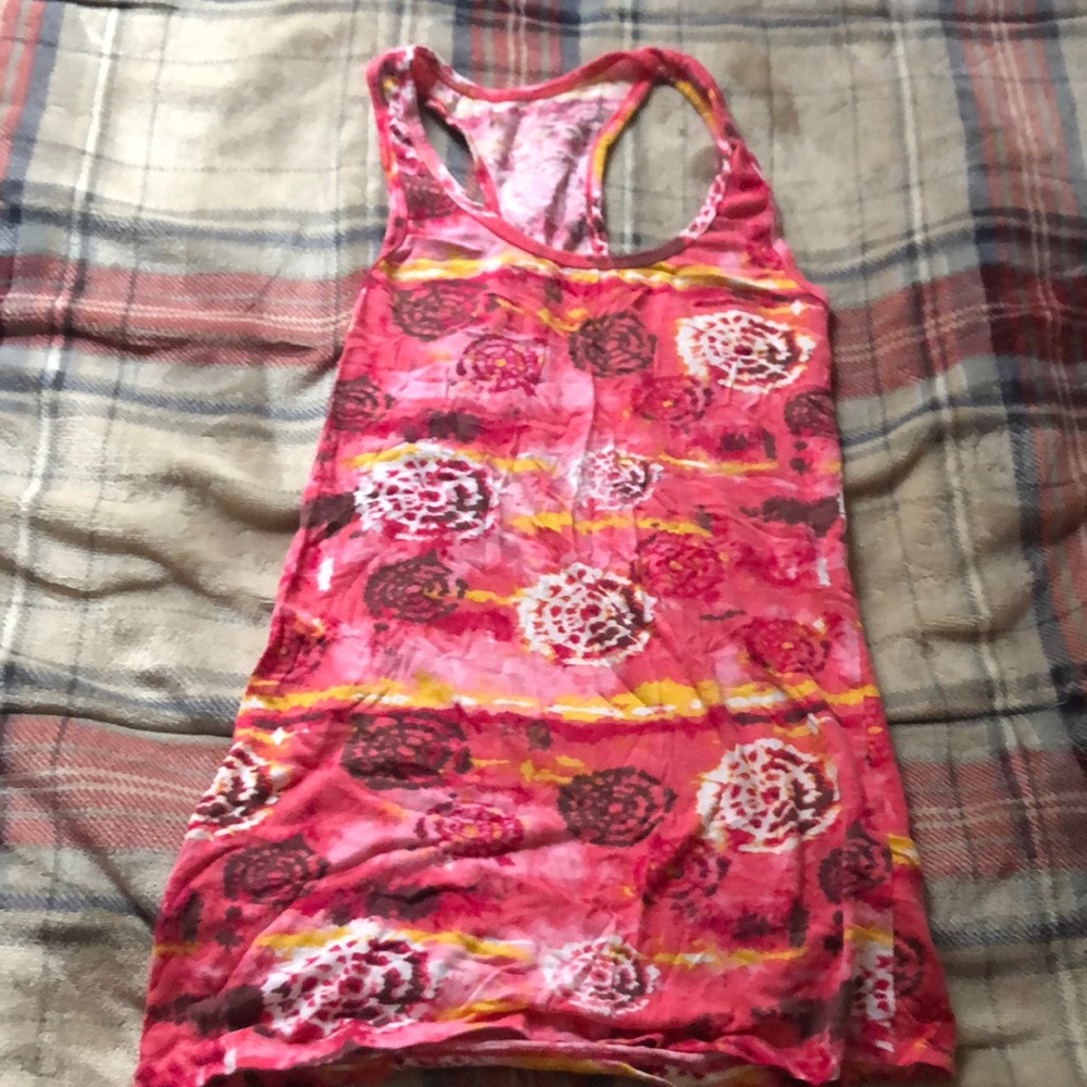 Racer back workout top